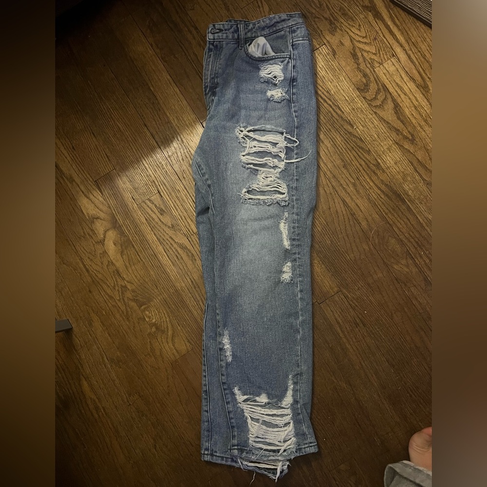 Flying Monkey size 30 distressed jeans
